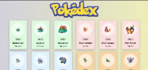 Pokédex htlm, css, js