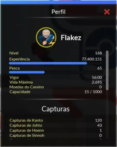 VENDO CHAR PXG LV 168 RAIBOLT (FIRE) - PokeXGames