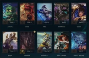 🟢 CONTA SMURF GOLD 2 🔥 MMR ALTO 💎 26K ESSÊNCIAS - League of Legends LOL