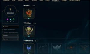 Conta Platina V [FLEX] Ouro V[SOLO/DUO] Todos os Champs - League of Legends LOL