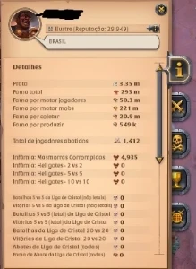 Conta com 3 coletas T8 e uns 20m prata - Albion Online