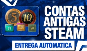 Conta Antiga Cs2 - Medalhas 5 E 10 Anos De Serviço + Email - Counter Strike