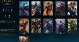 CONTA GRÃO MESTRE (SKINS PAX, BLACK ALISTAR, RYZE HUMANO +) - League of Legends LOL
