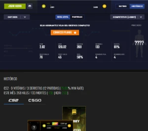 Conta Steam Level 16 Gc Gamersclub (Sem Prime) Cs2 - Counter Strike
