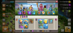 Cv16 Bem Upada!! Fecha/Manopla Fortes Supercell Id Virgem - Clash of Clans