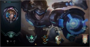 Conta Platina LV 423 com 146 Campeões e 137 Skins!!! - League of Legends LOL
