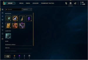 Conta Unranked League of Legends LOL