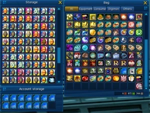 Conta GDMO Omegamon/Midgame - Digimon Masters Online