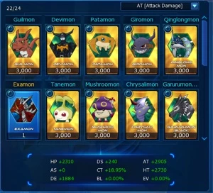Conta GDMO Omegamon/Midgame - Digimon Masters Online