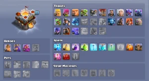 Conta Cv 11 Rushada Barata 1.5K De Gemas - Clash of Clans