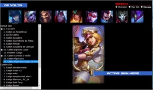 Mod Skins League of Legends - Use skins sem comprar com RP LOL