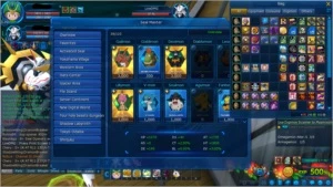 CONTA DMO FORTE OGUDOMON & SUSANO SERVIDOR LUCEMON - Digimon Masters Online