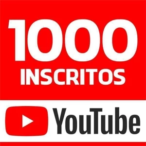 1000 INCRITOS NO YOUTUBE - Social Media