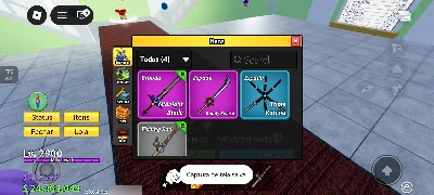Conta de alguns jogos(Focada no blox fruits) - Roblox