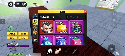 Conta de alguns jogos(Focada no blox fruits) - Roblox