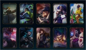 Vendo conta de LoL com 68% de desconto ( 211 skins ) - League of Legends