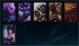 Vendo conta de LoL com 68% de desconto ( 211 skins ) - League of Legends