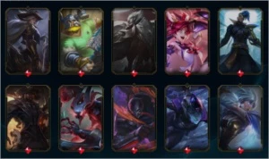 Vendo conta de LoL com 68% de desconto ( 211 skins ) - League of Legends