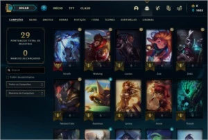 conta diamante 4 - League of Legends LOL