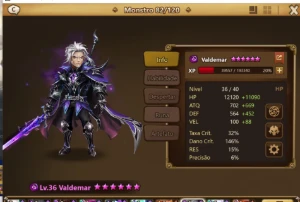 Sw Conta 2 Lds Lucifer E Valdemar Mid-Late Game - Summoners War