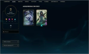 Conta League of Legends Diamante 3 (65% de Winrate) LOL