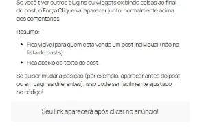 Forçador De Click Para Wordpress - Outros