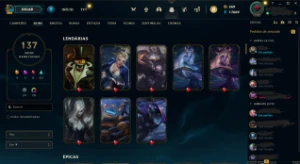 Conta league of legends LOL