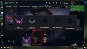 Conta Mestre 67% Win Rate! 132 pdl - League of Legends LOL