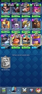 CONTA LV 14, TROCA DE NOME DISPONÍVEL, + 1MILHÃO DE GOLD - Clash Royale