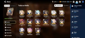 EPIC SEVEN 15 MLs 5 ☆ / 400 Molagoras - Outros