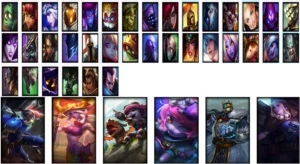 CONTA LVL 30 36 CHAMP E  6 SKINS - League of Legends LOL