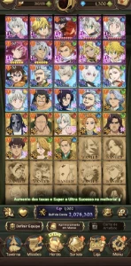 7Ds Mais De 1.300 💎 + Escanor&Merlin - Seven Deadly Sins