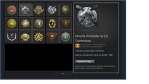 Conta CS GO TOP 15 medalhas e com muita skin + 49 jogos TOP - Counter Strike