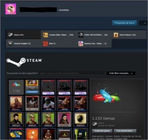 Conta CS GO TOP 15 medalhas e com muita skin + 49 jogos TOP - Counter Strike