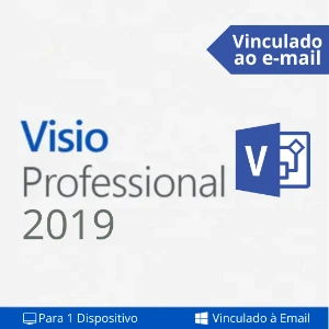 Visio 2019 - Professional - Para 1 Dispositivo - Softwares and Licenses