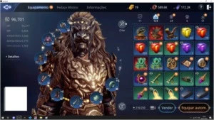 Conta MIR4 Lvl 76 /96,700k power 4 PET Vermelho / SA53