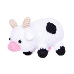 Vaquinha em Amigurumi - Artesanato e Personalizados