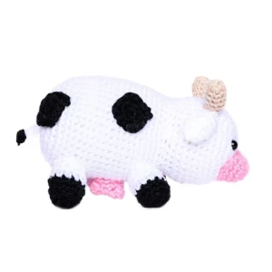 Vaquinha em Amigurumi - Artesanato e Personalizados