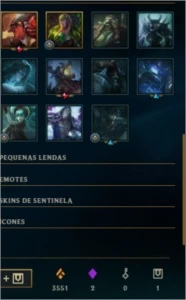conta diamante 4 - League of Legends LOL