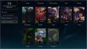 conta diamante 4 - League of Legends LOL