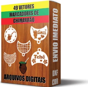 Vetores Marcador de Chimarrão