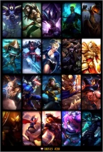 CONTA LEAGUE OF LEGENDS - PLATINA III LOL