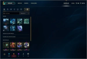 CONTA LEAGUE OF LEGENDS - PLATINA III LOL