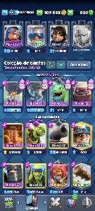 Conta Clash Royale