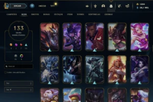 Conta League of Legends - lvl 278 - Todos os campeões LOL