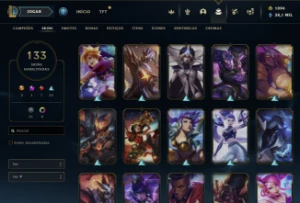 Conta League of Legends - lvl 278 - Todos os campeões LOL