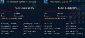 Conta LADMO Omega Rank U - Digimon Masters Online