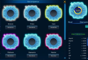 Conta LADMO Omega Rank U - Digimon Masters Online