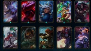 Conta lol d4 Todos os Champs  100 skins  13 PAGINAS DE RUNA - League of Legends