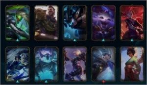 Conta lol d4 Todos os Champs  100 skins  13 PAGINAS DE RUNA - League of Legends